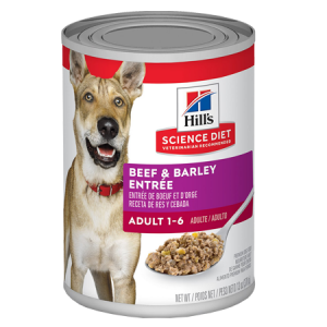 Hill's Science Diet Adult Beef & Barley Entree Canned Dog Food
