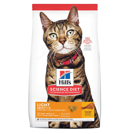 Hill's Science Diet Adult Light Dry Cat Food