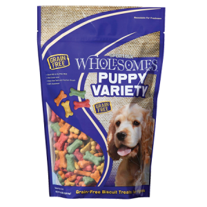 SPORTMiX Wholesomes Puppy Variety Grain-Free Biscuit Dog Treats
