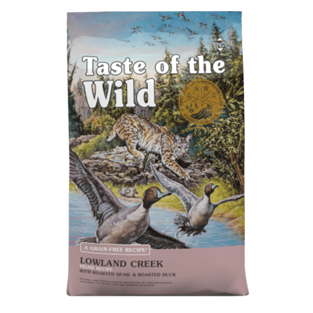 Taste of The Wild Lowland Creek Dry Cat Food with Roasted Quail and Duck