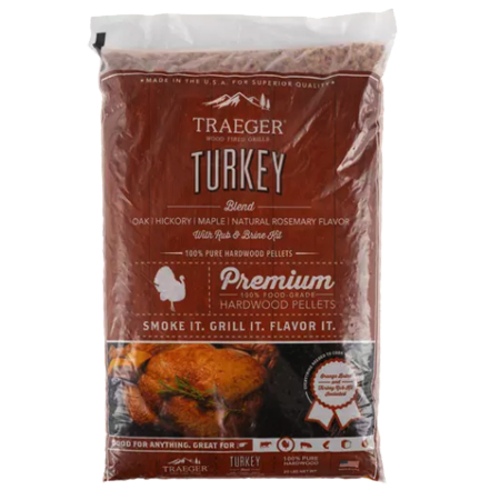 Traeger Turkey Blend Wood Pellets