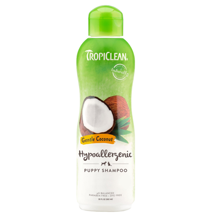 TropiClean Hypo-Allergenic Gentle Coconut Puppy & Kitten Shampoo