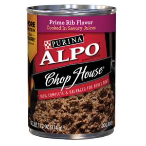 Purina ALPO Chop House Prime Rib Flavor Wet Dog Food