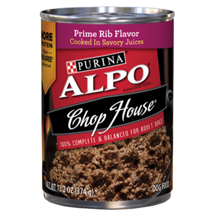 Purina ALPO Chop House Prime Rib Flavor Wet Dog Food