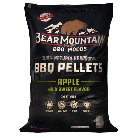 Bear Mountain Apple Flavored BBQ Pellets