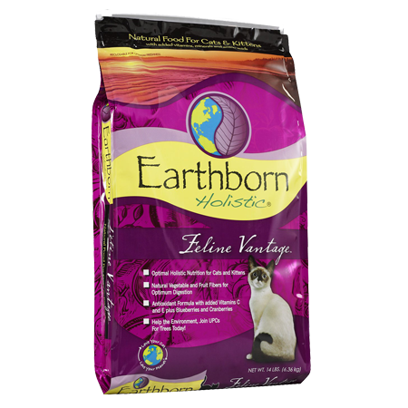 Earthborn Holistic Feline Vantage Natural Dry Cat & Kitten Food