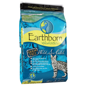 Earthborn Holistic Wild Sea Catch Grain-Free Natural Dry Cat & Kitten Food