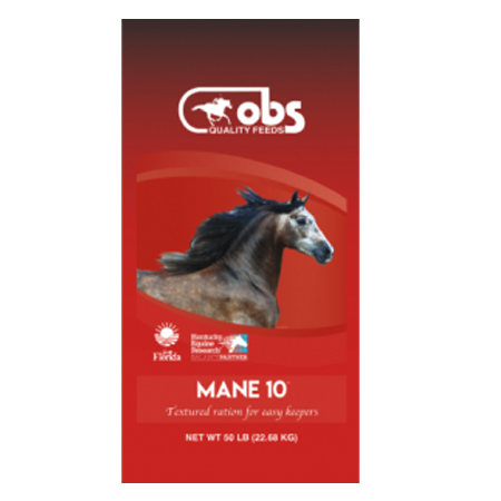 OBS Mane 10 Horse Feed