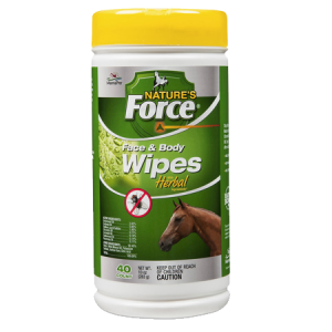 Mann Pro Nature's Force Face & Body Wipes For Horses