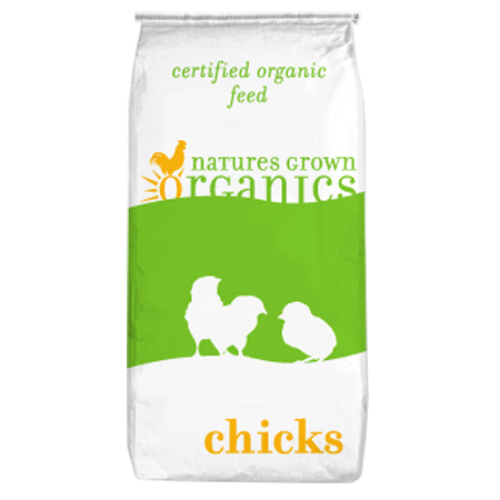 Natures Grown Organics 19% Chick Starter Poultry Crumbles