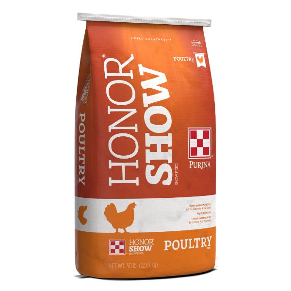 Purina® Honor® Show Poultry Finisher Amp .0125 / FLV 2.0 50-lb