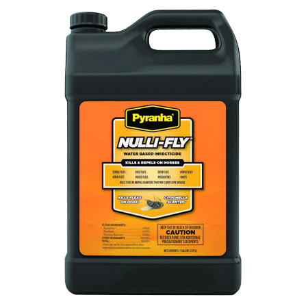 Pyranha Nulli-Fly Horse Insecticide Spray, Gallon