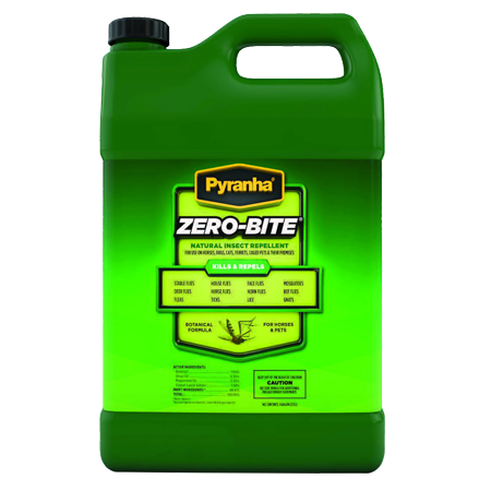 Pyranha Zero-Bite Natural Horse Insect Repellent, Gallon