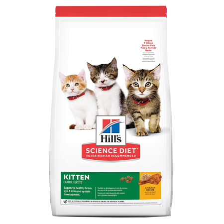 Hill's Science Diet Kitten Chicken Recipe Dry Cat Food