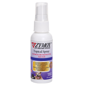 Zymox Enzymatic Topical Spray with Hydrocortisone 0.5% for Dogs & Cats