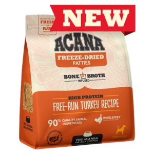 Acana Freeze-Dried, Free-Run Turkey Recipe Dog Food
