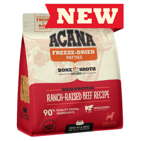 Acana Freeze-Dried Ranch-Raised Beef Recipe Dog Food