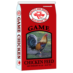 Big V Game Cock Breeder/Developer Rooster Feed
