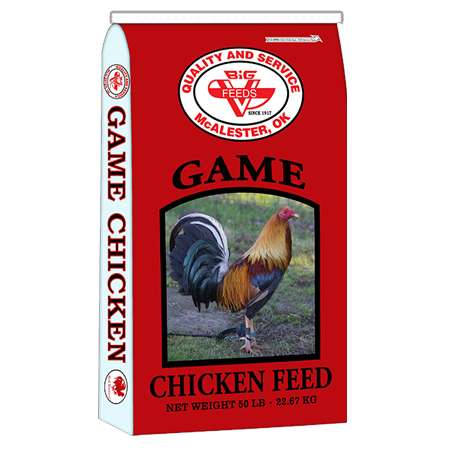 Big V Game Cock Breeder/Developer Rooster Feed