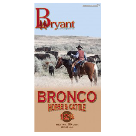 Bronco 12% Textured Horse & Cattle Feed