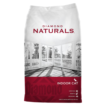 Diamond Naturals Indoor Formula Dry Cat Food Bag