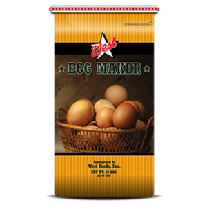 West Feeds Egg Maker Poultry Feed