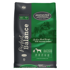 Muenster Perfect Balance Chicken Meal with Ancient Grains Dry Dog Food