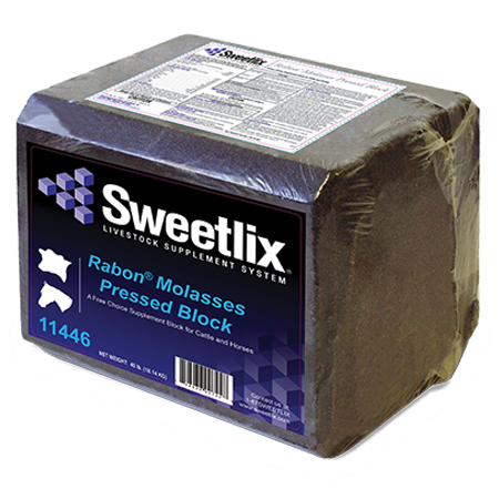 Sweetlix Rabon Molasses Pressed Block