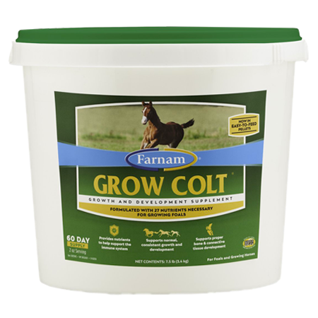 Farnam Grow Colt Growth and Development Pelleted Horse Supplement