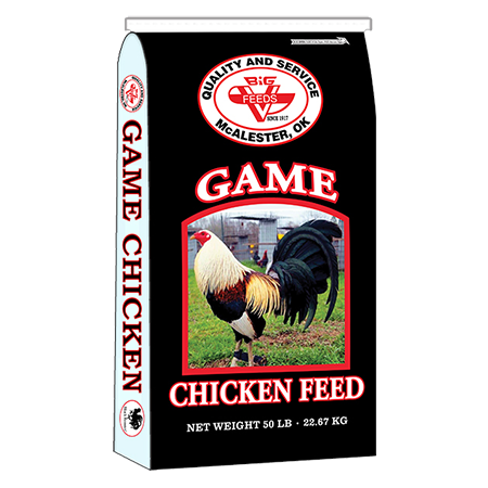 Big V Game Cock Maintenance (Black Rooster)