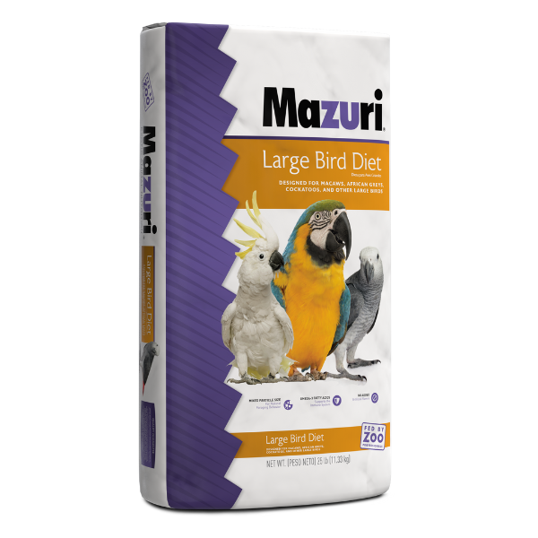 Mazuri Large Bird Feed Bag 56A8 25-lb