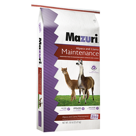 Mazuri Alpaca & Llama Maintenance 50lb Bag