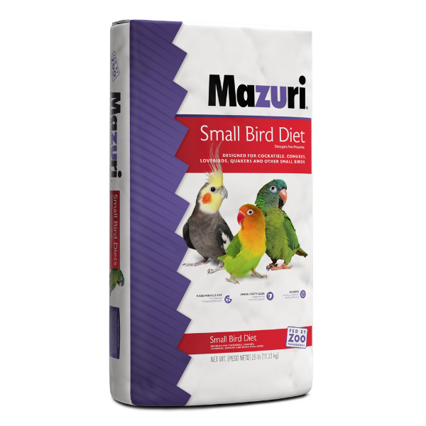 Mazuri® Small Bird Diet 25-lb Bag