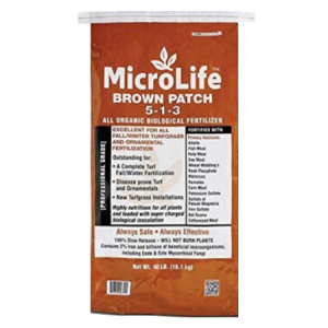MicroLife Brown Patch 5-1-3 in brown 40 lb bag