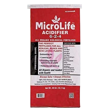 MicroLife Acidifier 6-2-4, 40 lb Red Bag