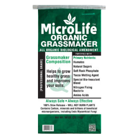 MicroLife Organic Grassmaker in 40 lb Green Bag