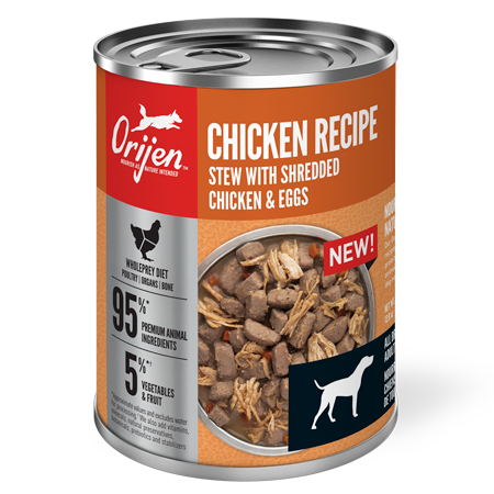 ORIJEN Premium Chicken Recipe Stew Dog Food Can