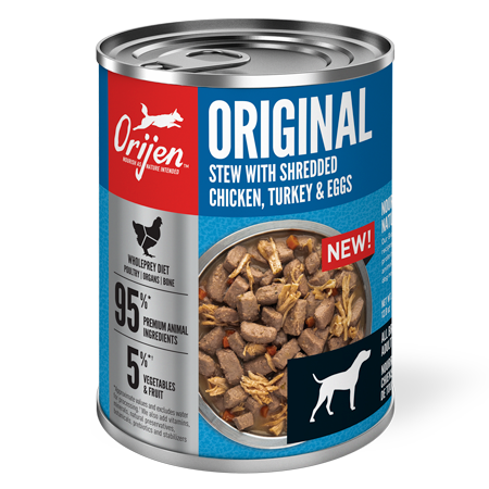 ORIJEN Premium Original Stew Dog Food Can
