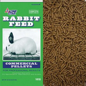 Rabbit Lone Star Rabbit Feed Commercial Ration 1416 50-lb Bag