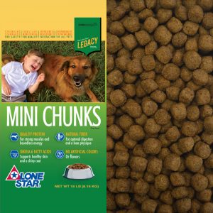 Dry dog food, Lone Star Mini Chucks - 1822