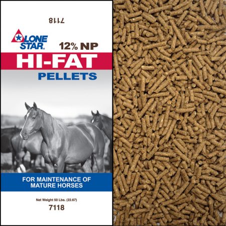 Lone Star 12% NP Hi-Fat Pellets 7118 50-lb Bag