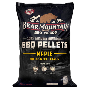 Bear Mountain Maple BBQ Pellets 20-lb Bag