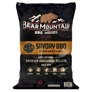 Bear Mountain Savory BBQ Craft Blends Wood Pellets 20-lb-Bag