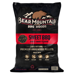 Bear Mountain Sweet BBQ Craft Blends Wood Pellets 20-lb-Bag
