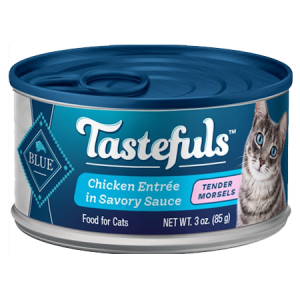 Blue Buffalo Tastefuls Tender Morsels Chicken Entrée Wet Cat Food 3-oz Can