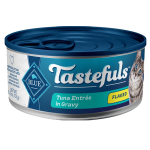 Blue Buffalo Tastefuls Tuna Entrée in Gravy Flaked Wet Cat Food 5.5-oz Can