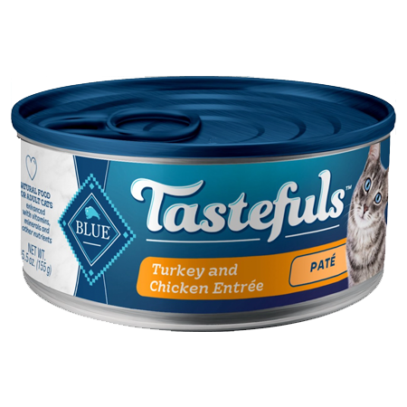 Blue Buffalo Tastefuls Turkey Chicken Entree Pate 5.5-oz Can