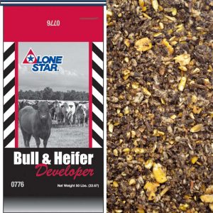 Lone Star Bull & Heifer Developer (Medicated) 0776 50-lb