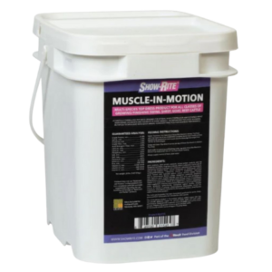 Show-Rite® Muscle-In-Motion Supplement for Show Animals 20-lb Pail