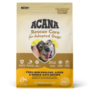 Acana Rescue Care Poultry, Liver, and Whole Oats Dry Dog Food Bag
